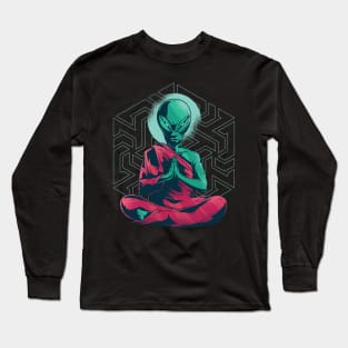 Alien Yoga Long Sleeve T-Shirt